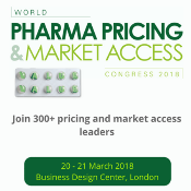 World Pharma Pricing & Market Access 2018: London, England, UK, 20-21 March 2018